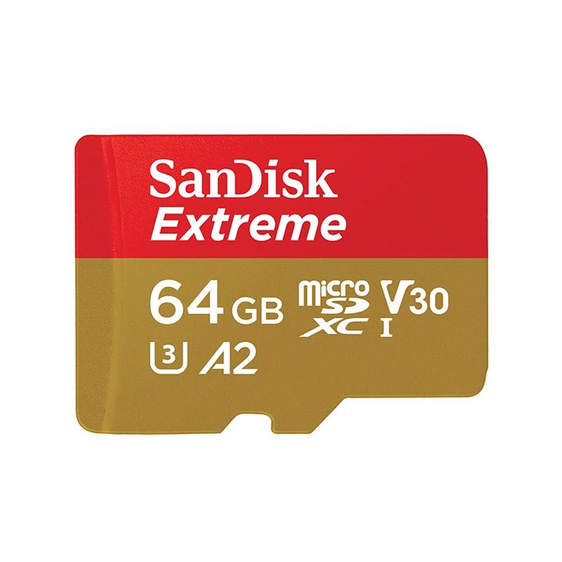 SANDISK 64GB MICRO SDXC EXTREME SD CARD