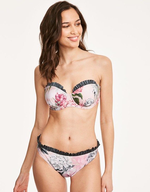 Ted Baker Palace Gardens Frill Cup Top (A-E) £40, Briefs £35