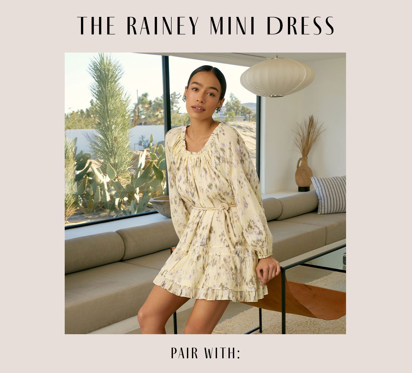 Rainey Mini Dress 