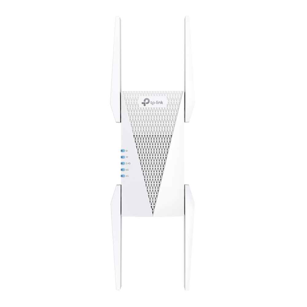 TP-LINK Range Extender RE815XE - AXE5400 WiFi 6E Tri-Band Gigabit Wireless Router with Mesh Support