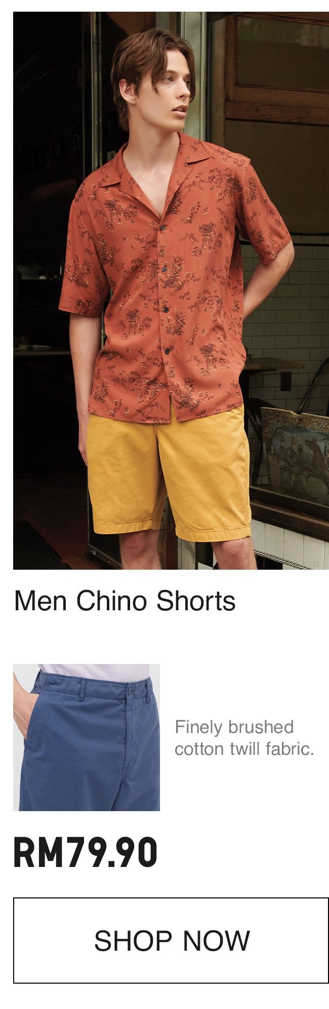 MEN CHINO SHORTS