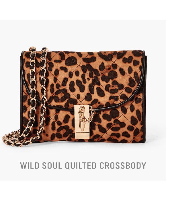 SHOP WILD SOUL QUILTED CROSSBODY