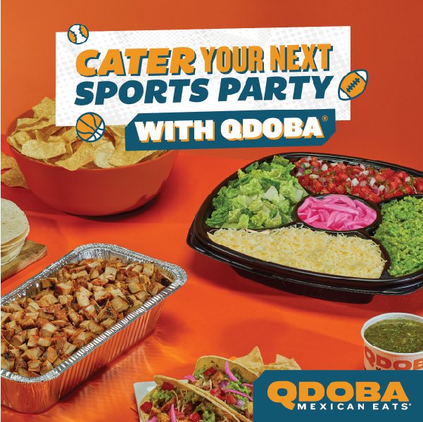 Cater with QDOBA - we deliver and set up
