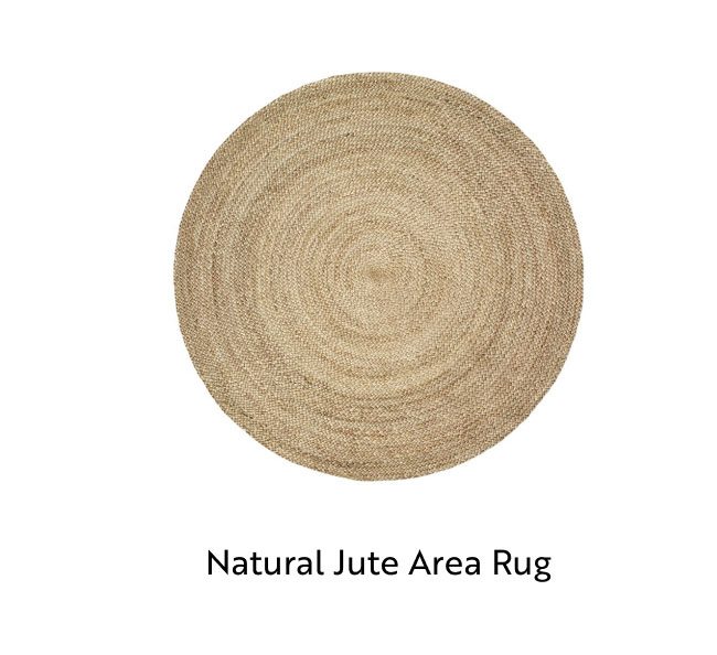 Natural Jute Area Rug