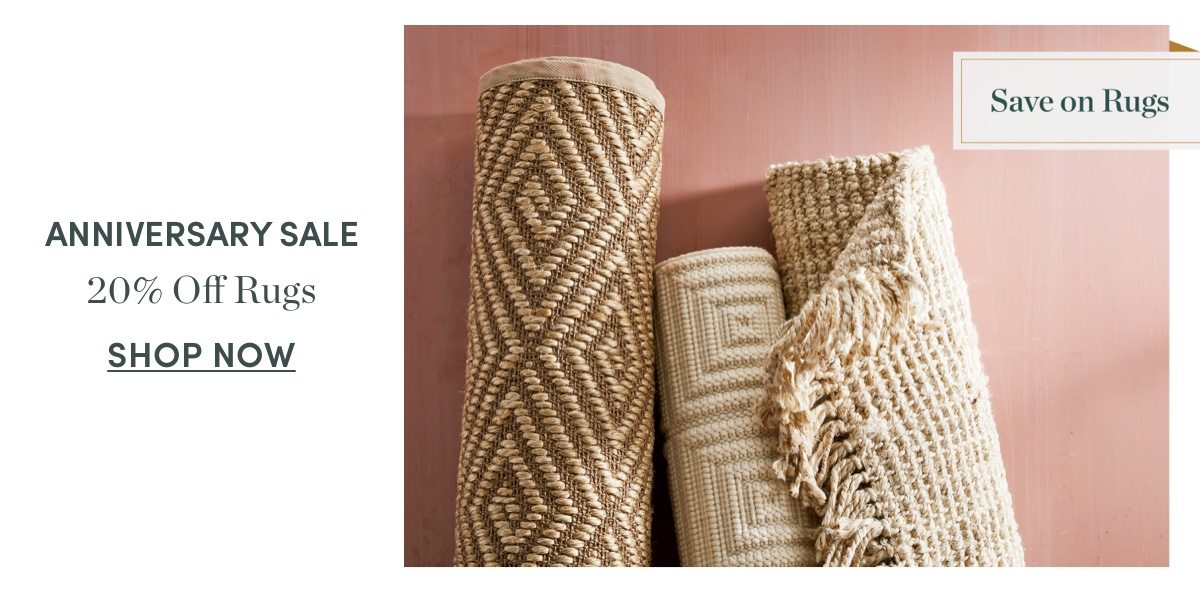 20% Off Rugs