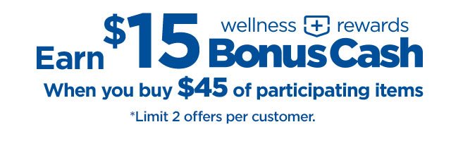 Earn $15 BonusCash 