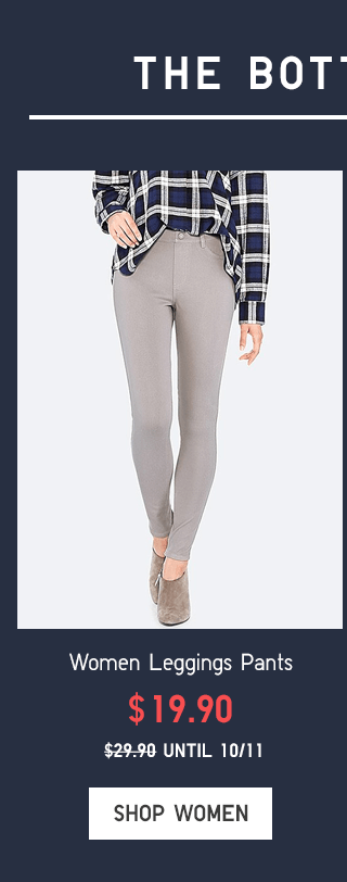 WOMEN LEGGINGS PANTS $19.90 - SHOP WOMEN