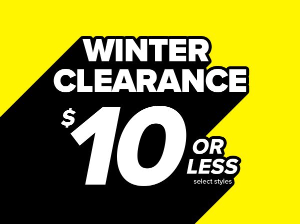 Shop Winter Clearance