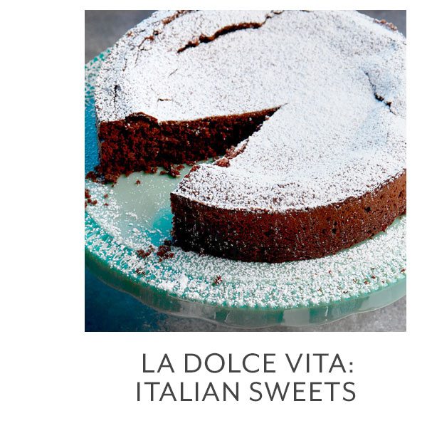 Class: La Dolce Vita • Italian Sweets