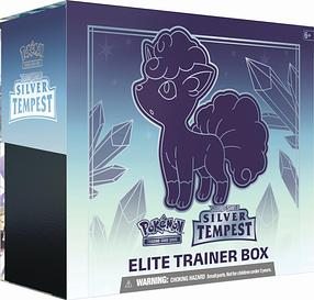 Pokémon TCG: Sword &amp; Shield-Silver Tempest Elite Trainer Box