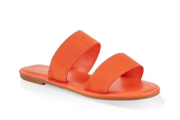 Two Band Slide Sandals