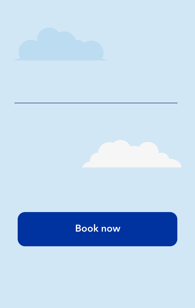 Prices shown JFK to MCO. Book by September 16, 2021 for travel between September 20, 2021 and November 18, 2021 (excludes Friday & Sunday travel). Blackout dates: Nobvember 11 to November 15. Terms apply (1).