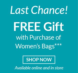 FREE Accordion Wallet With Purchase of Select Bags