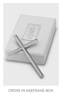 Cross In Keepsake Box