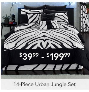 14-Piece Urban Jungle Set $39.99-$199.99