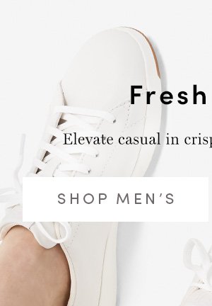 Fresh Kicks | Elevate casual in crisp, reinvented classics | SHOP MEN'S