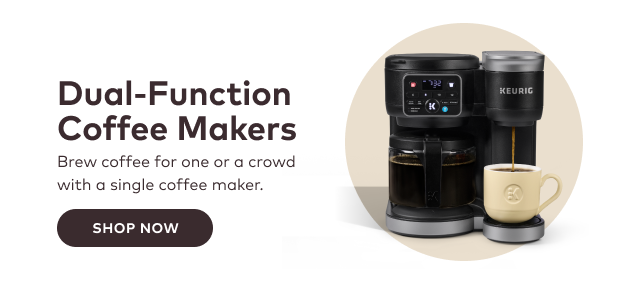 Dual Function Coffee Makers