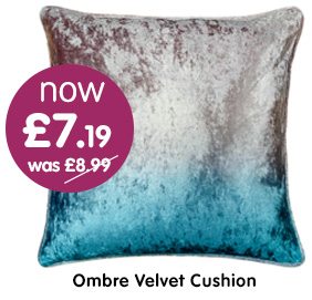 Ombre Velvet Cushion