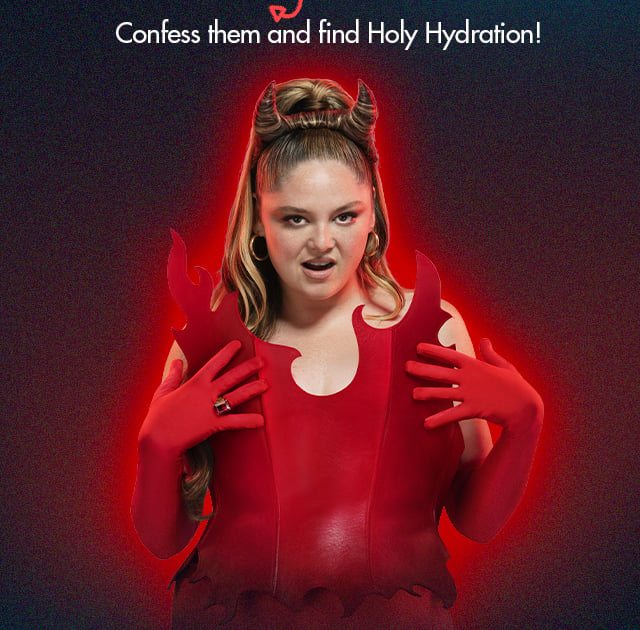 Confess them and find Holy Hydration