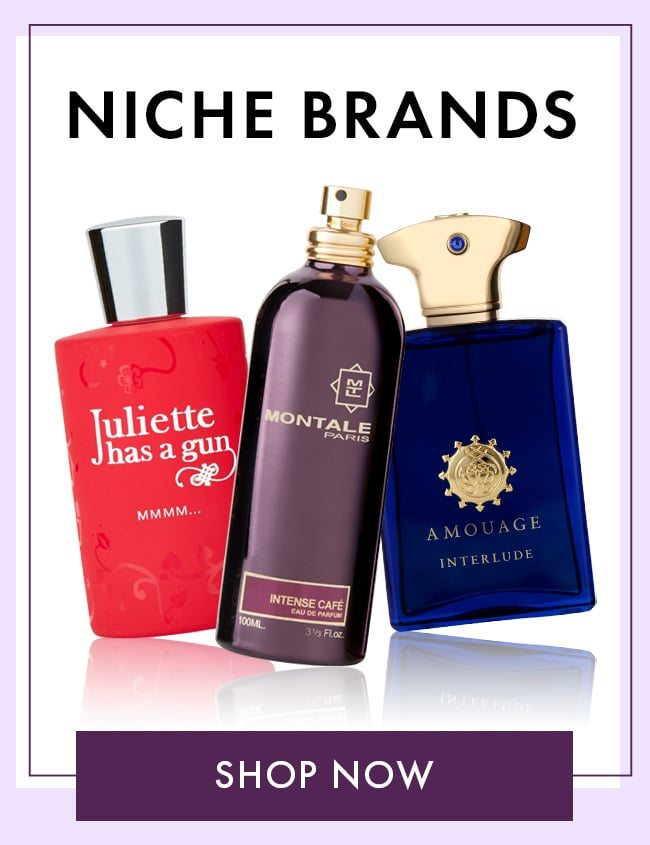 Niche Brands. Shop Now