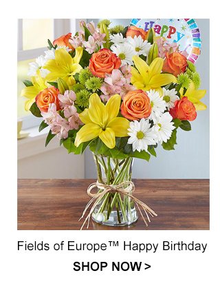 Fields of Europe Happy Birthday