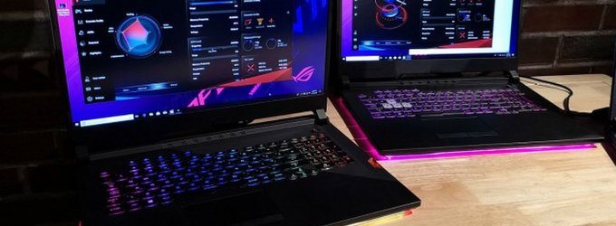 New Asus Systems Sport Stunning RGB Lights and Rare 240Hz Displays