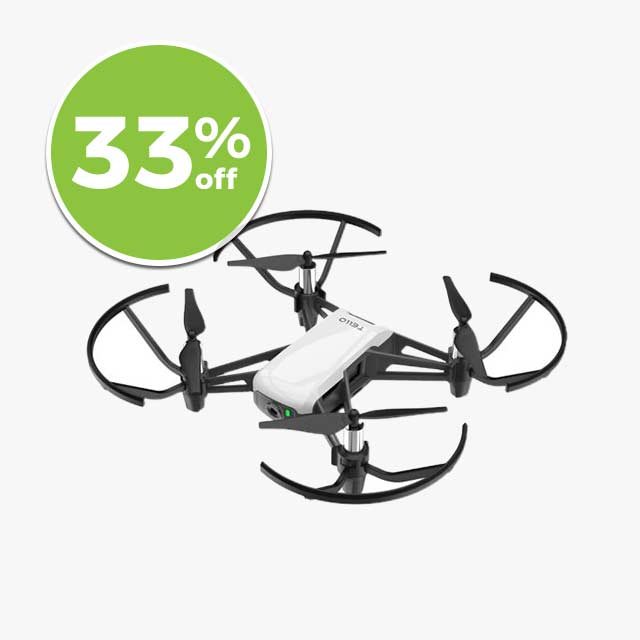 DJI Tello Drone Bundle with Additional Batteries - 33percent off