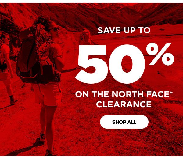 Save Up to 50% On the North Face Clearance - Click to Shop All