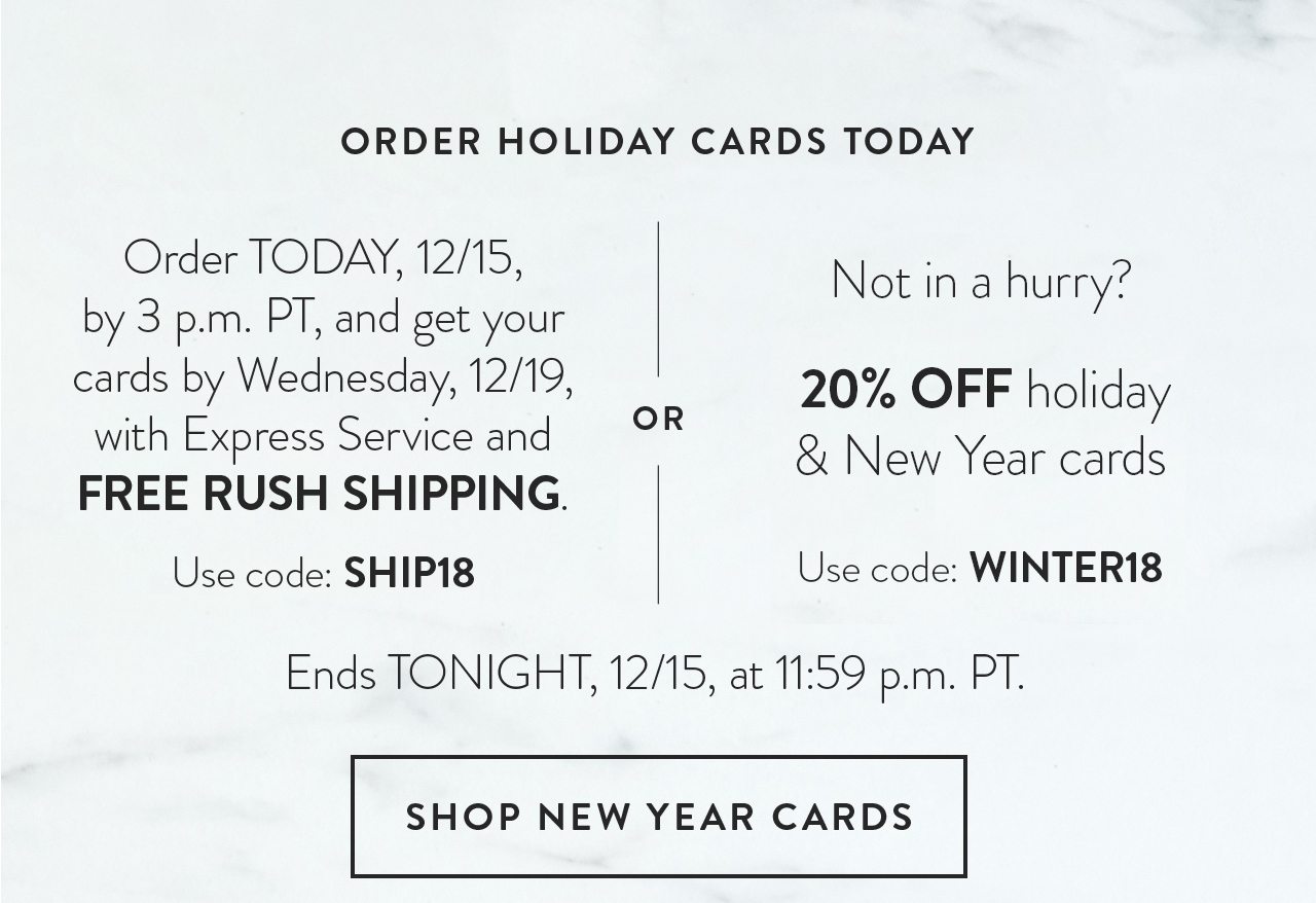 Shop New Year Cards