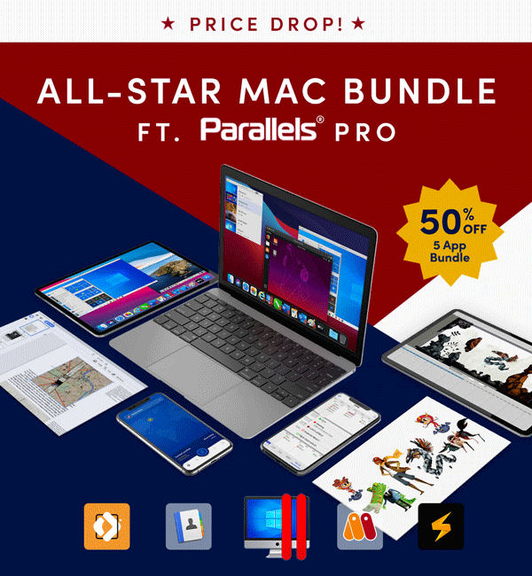 All-Star Mac Bundle Ft. Parallels Pro