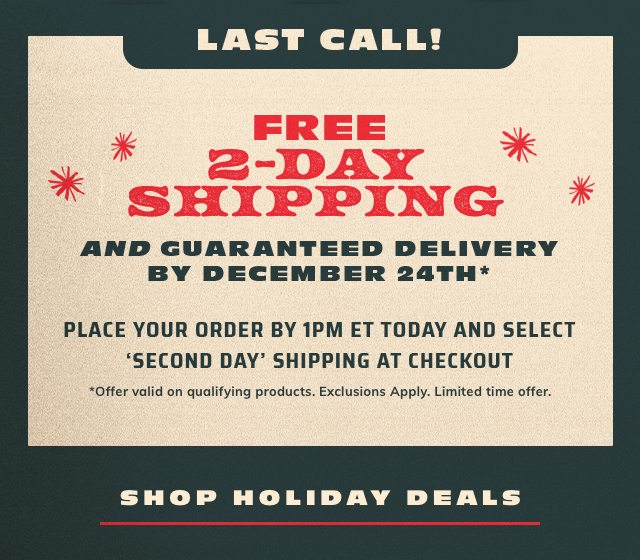 Free 2-day shipping 