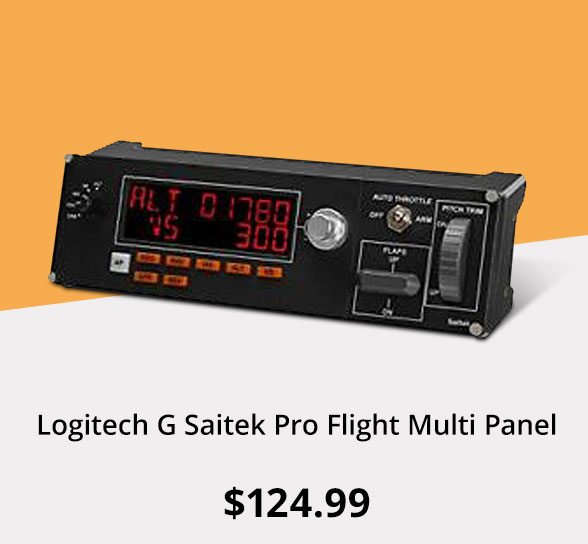 Logitech G Saitek Pro Flight Multi Panel