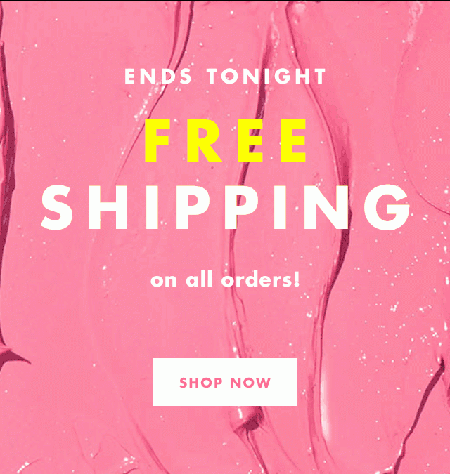 Today only! FREE SHIPPING!