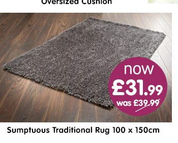 Sumptuous Traditional Rug 100 x 150cm