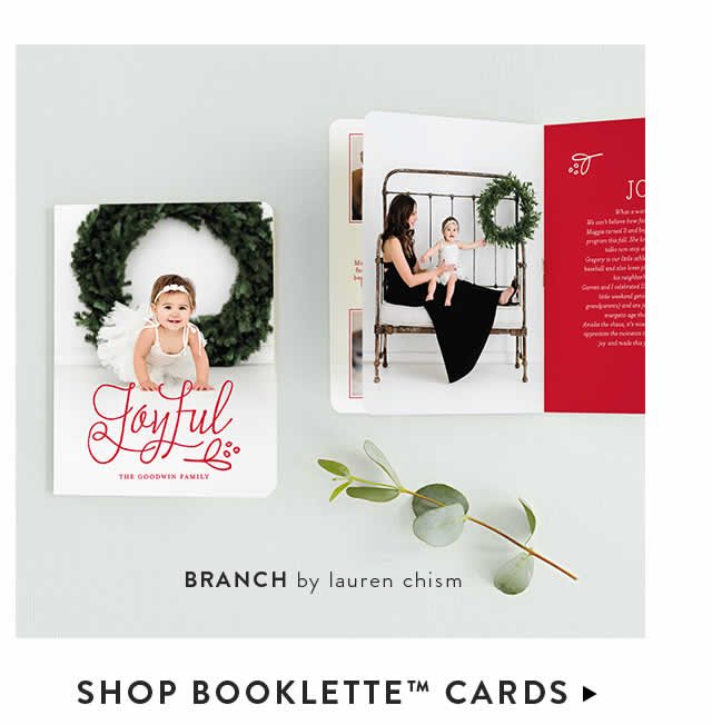 Shop Booklette Cards