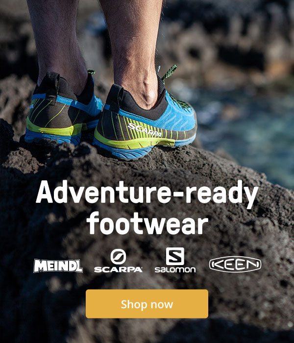 Adventure-ready footwear