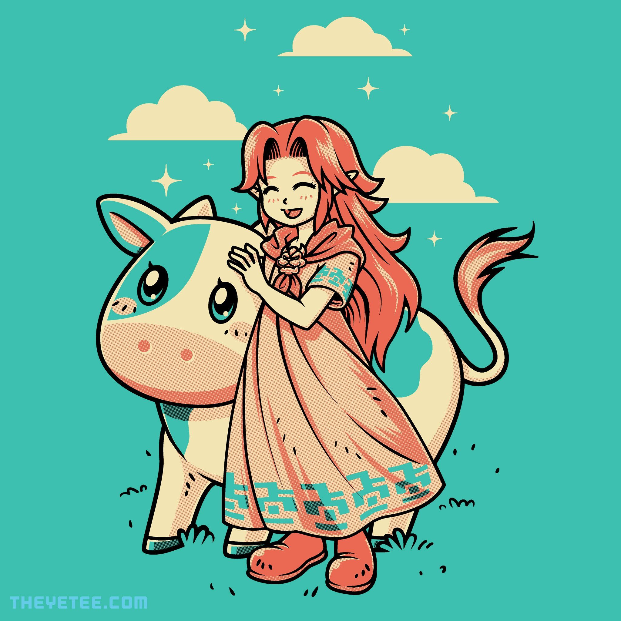 Image of Happy Farm Girl