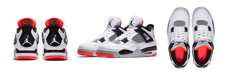 nike air jordan 4 retro hot lava