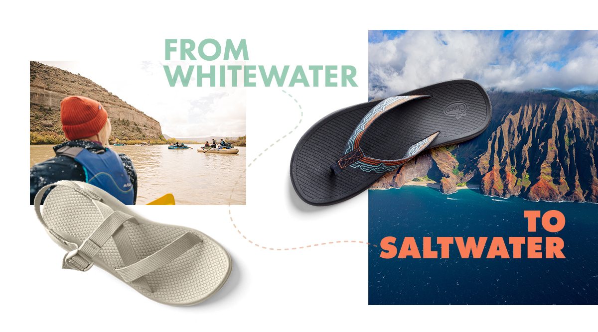 FROM WHITEWATER TO SALT WATER