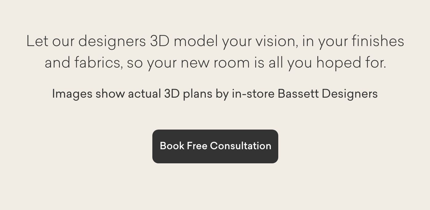 Let our designers 3d model your vision. Book complimentary consultation.