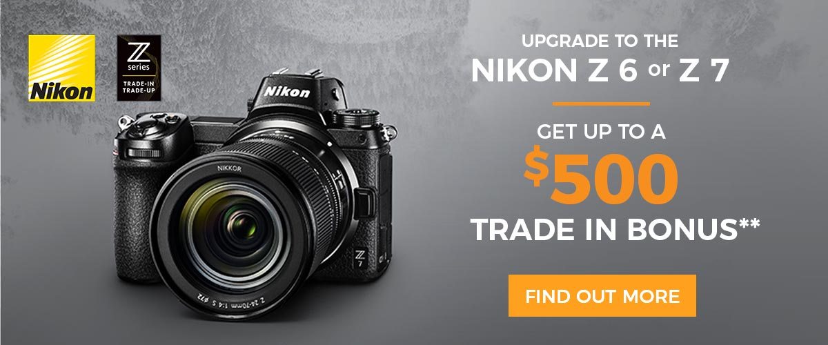 Nikon Z Series Trade-In Event