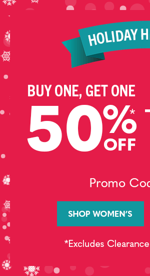 Shop Women's BOGO 50%* off + Free Shipping on $29+