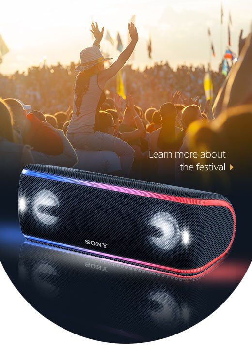 The XB41 Speaker is perfect for festivals