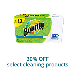 Save 30% off select cleaning products