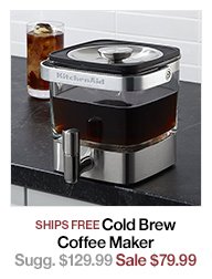 Cold Brew Coffee Maker