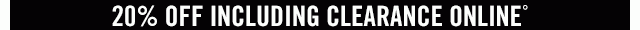20% off Including Clearance Online and $1 Shipping over $50