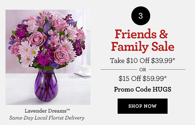 Friends & Family Sale Take $10 Off $39.99 or $15 Off $59.99 Promo Code 10FRND SHOP NOW 