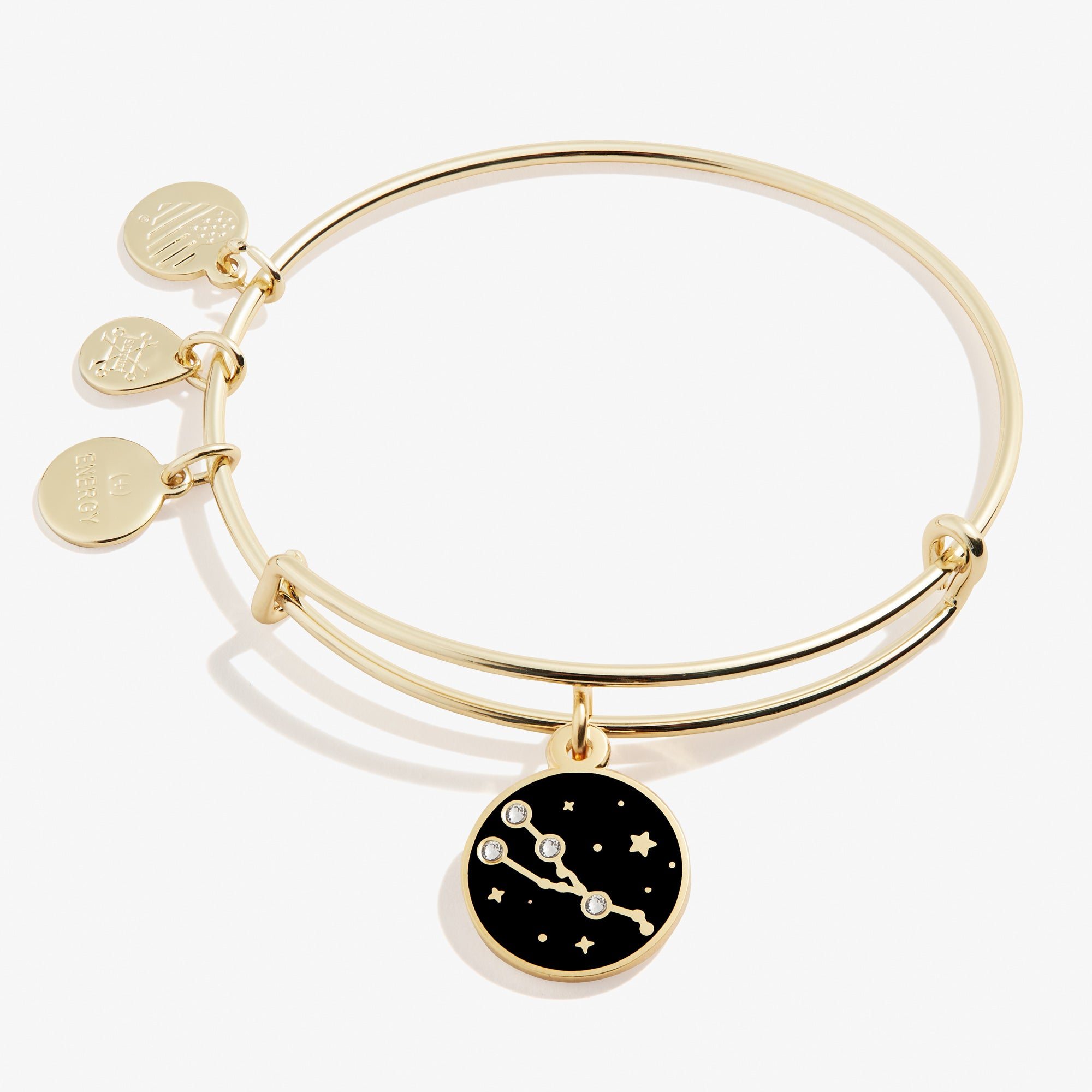 Taurus Zodiac Charm Bangle, Color