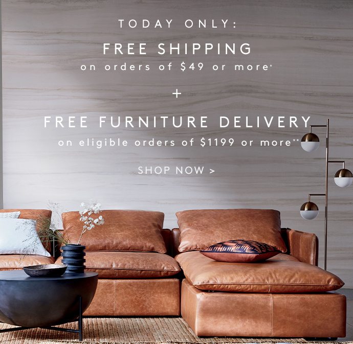 TODAY ONLY: FREE SHIPPING on orders of $49 or more 