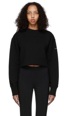 Givenchy - Black Embossed Chain Collar Sweatshirt